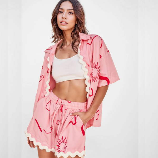 Conjunto camisa y short Bahía - Cocobersh