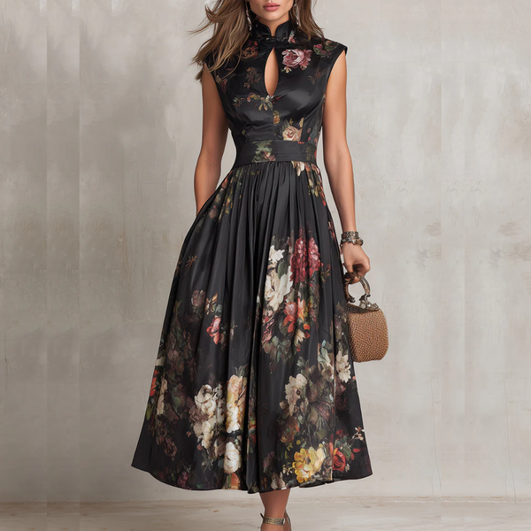 Vestido midi floral Caribe - Cocobersh