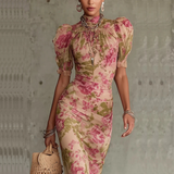 Vestido maxi floral Dunas - Cocobersh