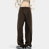 Pantalón recto drapeado Tropez - Cocobersh
