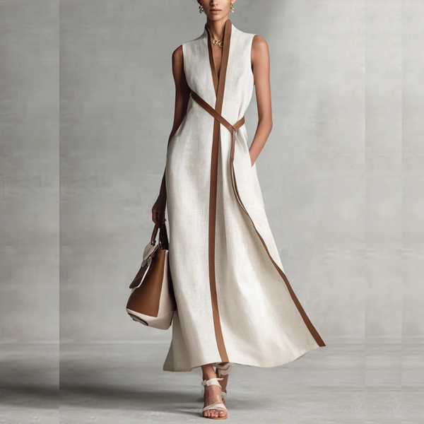 Vestido ribeteado Atardecer - Cocobersh