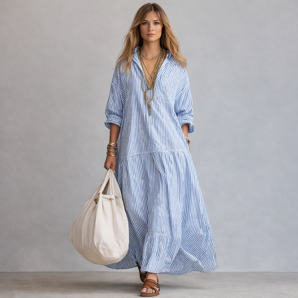 Vestido de rayas Bahía - Cocobersh