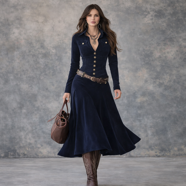 Vestido drapeado Laguna - Cocobersh
