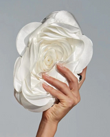 Flor I clutch satinado - Cocobersh