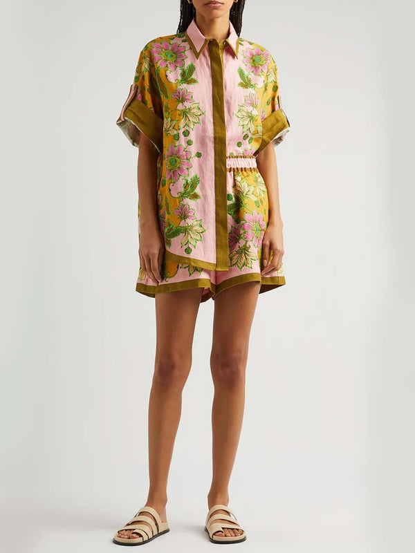 Leonor I conjunto camisero con short - Cocobersh
