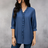 Blusa con volante Marea - Cocobersh